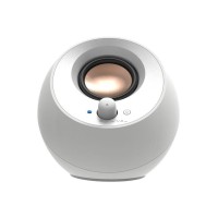 Creative Pebble V3 Ηχεία Υπολογιστή 2.0 με Bluetooth και Ισχύ 8W σε Λευκό Χρώμα