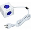 Allocacoc Extended PowerCube 4 Θέσεων με 2 USB και Καλώδιο 1.5m Μπλε