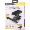 Icy Box Κάρτα PCIe για 1 M.2 NVMe SSD