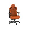 Anda Seat Kaiser 3 XL Καρέκλα Gaming Δερματίνης με Ρυθμιζόμενα Μπράτσα Blaze Orange