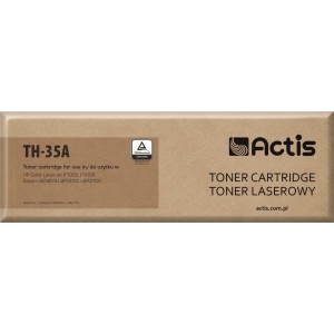 Actis Συμβατό Toner HP LaserJet CB435A P1005/1006 Black