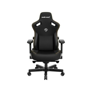 Anda Seat Kaiser 3 XL Καρέκλα Gaming Δερματίνης με Ρυθμιζόμενα Μπράτσα Elegant Black