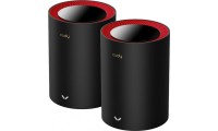 Cudy M3000 WiFi Mesh Network Access Point Wi‑Fi 6 Dual Band (2.4 & 5GHz) σε Διπλό Kit Μαύρο