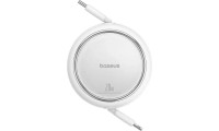 Baseus Retractable USB-C to Lightning Cable 20W Λευκό 1m