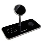 Intenso MB13 Ασύρματος Φορτιστής Qi Pad 15W Μαύρος