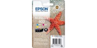 Epson 603 Πακέτο 3 Μελανιών Εκτυπωτή InkJet Κίτρινο / Κυανό / Ματζέντα (C13T03U54010)