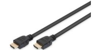 Digitus HDMI 2.1 Cable HDMI male - HDMI male 3m Μαύρο