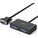 Ugreen Μετατροπέας VGA male σε VGA 2x female