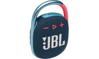 JBL Clip 4 Αδιάβροχο Ηχείο Bluetooth 5W με Διάρκεια Μπαταρίας έως 10 ώρες Blue/Pink