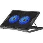 Defender NS-503 Cooling Pad για Laptop έως 17" με 2 Ανεμιστήρες και Φωτισμό