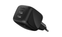 Belkin BoostCharge Pro Dual USB-C GaN Wall Charger 50W Black