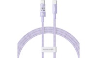 Baseus USB 2.0 Cable USB-C male - USB-C 100W Μωβ 1m