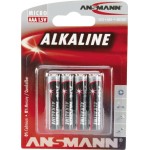 Ansmann Αλκαλικές Μπαταρίες AAA 1.5V 4τμχ