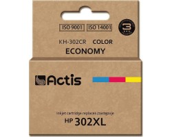 Actis Συμβατό Μελάνι HP 302XL F6U67AE Color