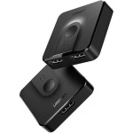 Switch Box Ugreen 2in1 Hdmi 2.0 20cm Black