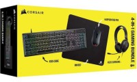 Gaming Bundle Corsair 4-in-1 HS35v2 7.1-K55 Core-Harpoon Pro-MM100 (US) Black