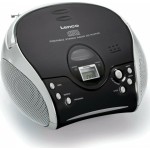 Lenco Φορητό Ηχοσύστημα SCD-24 με CD / MP3 / Ραδιόφωνο σε Μαύρο Χρώμα