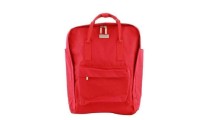 WK WT-B10 Αδιάβροχη Τσάντα Πλάτης για Laptop 16" σε Κόκκινο χρώμα