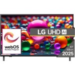 LG Smart Τηλεόραση 43" 4K UHD LED AI UA75 HDR (2025)