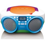 Lenco Φορητό Ηχοσύστημα με CD / MP3 / USB / Ραδιόφωνο Πολύχρωμο