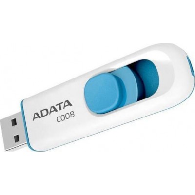 Adata C008 32GB USB 2.0 White/Blue