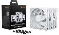 Be Quiet PURE WINGS 3 120mm PWM Reverse Case Fan White 3-Pack