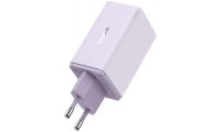 Baseus Φορτιστής Χωρίς Καλώδιο GaN με 2 Θύρες USB-A και 2 Θύρες USB-C 65W Μωβ (P10162701533-00)