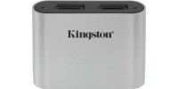 Kingston Workflow Dual-Slot microSD Card Reader USB 3.2 Gen 1
