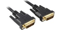 Sharkoon Cable DVI-D male - DVI-D male 2m (Dual Link)