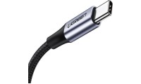 Ugreen US288 Braided USB 2.0 Cable USB-C male - USB-A Μαύρο 2m
