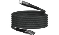 Verbatim Braided USB 2.0 Cable USB-C male - USB-C male 100W Μαύρο 1.2m