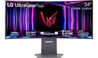 LG 34GS95QE UltraGear Ultrawide OLED HDR Curved Gaming Monitor 34" QHD 3440x1440 240Hz με Χρόνο Απόκρισης 0.03ms GTG