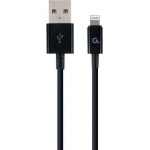 Cablexpert Regular USB to Lightning Cable Μαύρο 2m (CC-USB2-AMLM-2M)