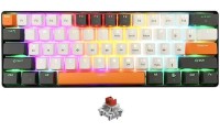 Media-Tech Gaming Μηχανικό Πληκτρολόγιο 60% με Cherry MX Red διακόπτες και RGB φωτισμό (Αγγλικό US)