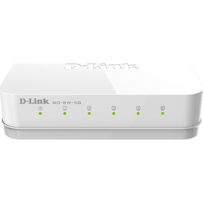 D-Link GO-SW-5G Unmanaged L2 5-Port Gigabit Switch