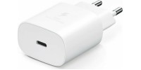 Samsung Φορτιστής Χωρίς Καλώδιο με Θύρα USB-C 25W Power Delivery Λευκός (EP-TA800N Bulk)