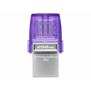 Kingston DataTraveler MicroDuo 3C 256GB USB 3.2 USB-A & USB-C Purple