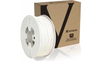 Verbatim PLA 3D Printer Filament 2.85mm Λευκό 1kg 1τμχ (Spool)