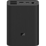 Xiaomi Mi Power Bank 3 Ultra Compact 10000mAh 22.5W με 2 Θύρες USB-A και Θύρα USB-C Μαύρο