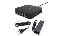 i-tec USB-C Docking Station με HDMI 4K PD Ethernet και σύνδεση 2 Οθονών Μαύρο