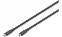 Digitus USB 2.0 Cable USB-C male - USB-C male Μαύρο 1m