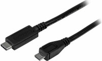 StarTech USB 2.0 Cable USB-C male - micro USB male Μαύρο 1m