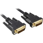 Sharkoon Cable DVI-D male - DVI-D male 1m (4044951017355)