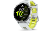 Garmin Forerunner 970 Titanium 47mm Αδιάβροχο Smartwatch με Παλμογράφο (Titanium with Whitestone and Translucent Amp Yellow)