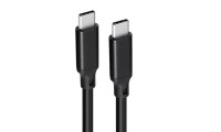 Maxball Cable USB-C male to USB-C male 100W 480Mbps Μαύρο 2m (890-62-MBC100W2)