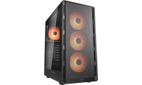 Cougar Airface Pure PRO Gaming Midi Tower Κουτί Υπολογιστή με ARGB Φωτισμό Μαύρο