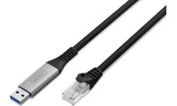 Digitus USB 2.0 Cable USB-A male - RJ45 Μαύρο 5m