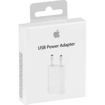 Apple 5W USB Power Adapter Λευκός