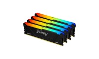 Kingston Fury Beast 128GB DDR4 RAM με 4 Modules (4x32GB) και Ταχύτητα 3600 για Desktop