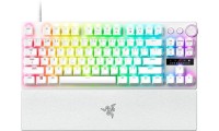 Razer Huntsman V3 Pro Tenkeyless Οπτικό Gaming Πληκτρολόγιο Tenkeyless με Razer Analog Optical Gen-2 διακόπτες και RGB φωτισμό (Αγγλικό US) Λευκό